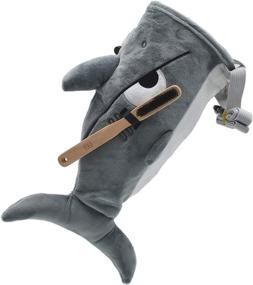 img 2 attached to 🦈 Shark Chalk Bag - The Ultimate Cool Animal Edition for Rock Climbing Enthusiasts: Perfect Gift for Rock Climbers!