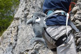 img 1 attached to 🦈 Shark Chalk Bag - The Ultimate Cool Animal Edition for Rock Climbing Enthusiasts: Perfect Gift for Rock Climbers!