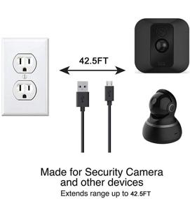 img 3 attached to MOYEEL 42 5Ft Extension NestCam Security Security & Surveillance in Accessories