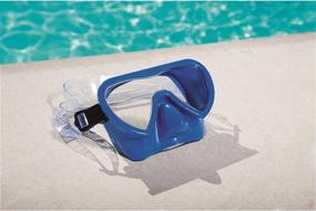 img 3 attached to Bestway Hydro Swim Guppy Mask Blue