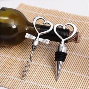 img 1 attached to Kinteshun Stopper Corkscrew Packing Wedding