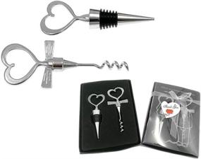 img 4 attached to Kinteshun Stopper Corkscrew Packing Wedding