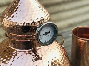 img 2 attached to 🥃 High-Quality 5 Gallon Pure Copper Alembic Still: Perfect for Whiskey, Moonshine, and Essential Oils - Copperholic