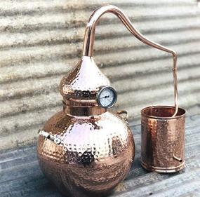 img 3 attached to 🥃 High-Quality 5 Gallon Pure Copper Alembic Still: Perfect for Whiskey, Moonshine, and Essential Oils - Copperholic