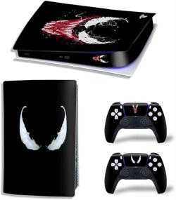 img 4 attached to Enhance Your PS5 Experience: PS5 Console Skin & Controller Skins Set - Ven Decal Kit (Digital Edition)