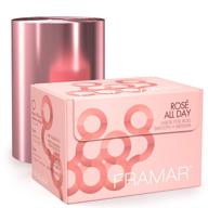 🌹 framar rosé all day aluminum foil roll - medium size, 1600 ft - ideal for hair highlighting and styling logo