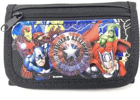 img 1 attached to 💼 Marvel Avengers Black Trifold Wallet: Stylish and Superpowered