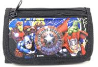 💼 marvel avengers black trifold wallet: stylish and superpowered logo