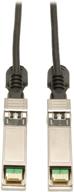 🔌 tripp lite sfp+ 10gbase-cu пассивный twinax медный кабель, cisco совместимый sfp-h10gb-cu5m, 5m черный (16 фт.) - улучшенная оптимизация seo логотип
