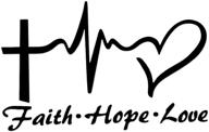 faith bumper sticker windows trucks exterior accessories logo