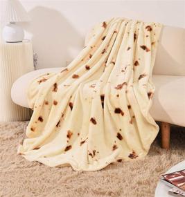 img 4 attached to 🌯 80-Inch Burritos Blanket: BUG HULL Double-Sided Tortilla Throw Blanket for All Ages - Funny Novelty Giant Food Wrap for Home, Outdoors, and Travel