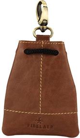 img 3 attached to 👜 Classy Finelaer Leather Drawstring Pouch Purse: Stylish and Functional