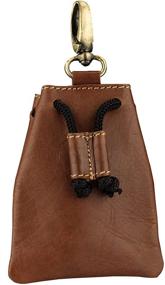 img 2 attached to 👜 Classy Finelaer Leather Drawstring Pouch Purse: Stylish and Functional