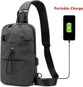 img 2 attached to 🎒 Ultimate Travel Companion: TOLOG Crossbody Backpack Shoulder Traveling Backpacks