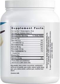 img 2 attached to 🌱 Premium Grass-Fed Whey Protein Concentrate - 20g for Muscle Growth & Immune Health | Life Extension Wellness Code | Non-GMO, No Added Sugar, Vanilla Flavor - 500g