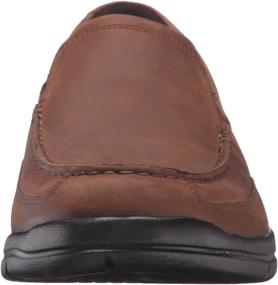 img 3 attached to Premium Rockport Mens City Oxford Brown Shoes: Stylish Loafers & Slip-Ons for Men