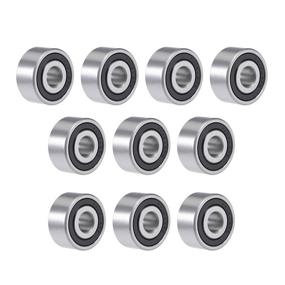 img 4 attached to 🔧 Uxcell 3200 2RS 10X30X14 3mm Bearings 5200 2RS: Premium Quality Precision Bearings for Enhanced Performance