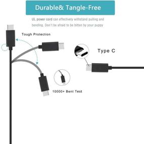 img 1 attached to 🔌 High-Quality 65W USB C Charger for Lenovo Yoga 910 920 370 720-13 Yoga C930-13 Yoga S730-13 IdeaPad 730s-13 ThinkPad T470 T470S T490 T490S T495 T495S GX20M33579 4X20M26268 Model Type C Laptop Power Supply