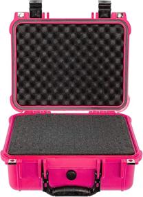 img 2 attached to 📷 Eylar Pink Protective Camera Case - Waterproof, Shockproof, TSA Approved - 13.37" x 11.62" x 6" - With Foam