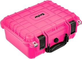 img 3 attached to 📷 Eylar Pink Protective Camera Case - Waterproof, Shockproof, TSA Approved - 13.37" x 11.62" x 6" - With Foam