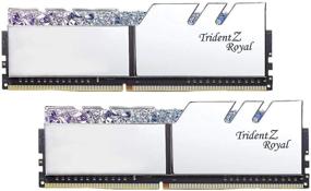 img 3 attached to 💎 G.Skill Trident Z Royal Series Silver 32GB (2 x 16GB) DDR4 3600 CL19-20-20-40 1.35V Desktop Memory F4-3600C19D-32GTRS