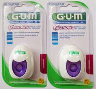 🦷 расширяющаяся зубная нить gum 2030 - 43.3 ярдов (2 упаковки) логотип