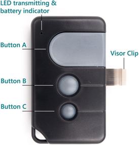 img 3 attached to 2 Compatible Replacements for Sears Craftsman LiftMaster Chamberlain Garage Door Opener Remote (139.53753) (371LM) (139.53681) (971LM) (139.53879) (81LM) (891LM) (893MAX) L-Visor-2