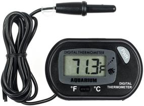 img 4 attached to 🌡️ Zacro LCD Digital Aquarium Thermometer: Accurate Fish Tank & Terrarium Water Temperature Monitoring