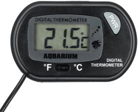 img 1 attached to 🌡️ Zacro LCD Digital Aquarium Thermometer: Accurate Fish Tank & Terrarium Water Temperature Monitoring