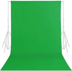 img 4 attached to 📸 GFCC Green Screen Backdrop - High-Quality 6FT x 10FT Polyester Greenscreen Background for Professional Photoshoots, Video Recording, and Photography