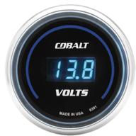 auto meter 6391 cobalt digital voltmeter gauge: accurate voltage measurement for optimal performance logo