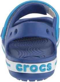 img 2 attached to Crocs Kids Crocband Sandal: Toddler Boys' Shoes Designed for Comfort and Style in Sandals