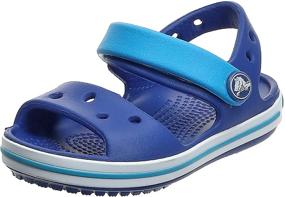 img 4 attached to Crocs Kids Crocband Sandal: Toddler Boys' Shoes Designed for Comfort and Style in Sandals