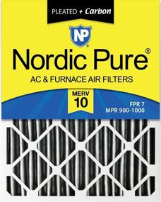img 4 attached to Nordic Pure 20X30X1PM10C 6 Pleated Furnace