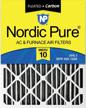 nordic pure 20x30x1pm10c 6 pleated furnace logo