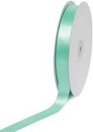 🎀 mint green satin ribbon, 7/8" width, 100 yd - creative ideas psf0708-530: versatile crafting essential logo