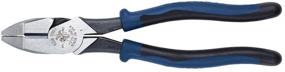 img 4 attached to Продуктовое название: "Бокорезы Klein Tools J213-9NE для линейщика, 9 дюймов, высокая плечевая сила, упрощенный дизайн, цветовая кодировка - улучшенная оптимизация поиска