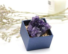 img 1 attached to 🔮 Amethyst Cluster for Witchcraft, Nvzi Raw Amethyst Crystal, Amythestyst Geode Cave - 0.1 Lb