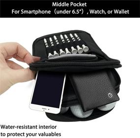 img 2 attached to Multiple Pockets Store Accessories Valuables