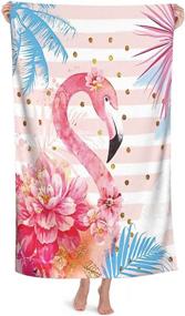 img 4 attached to Flamigo Microfiber Towels Swimming Spa 32X52