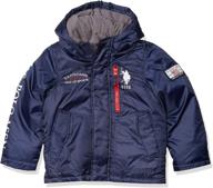 boys' clothing: polo association jackets & coats — fashion outerwear in stock logo