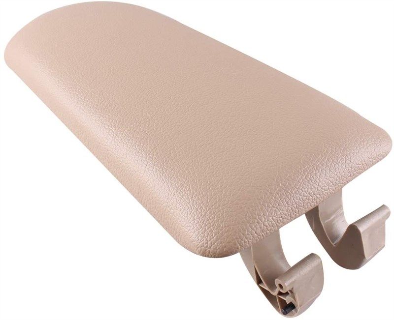car center console armrest cover lid for audi a4 b6 b7 2002-2007 beige 로고