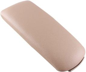 img 3 attached to 🚘 Premium Beige Armrest Cover Lid for Audi A4 B6 B7 2002-2007 - Protect & Upgrade Your Car's Center Console!