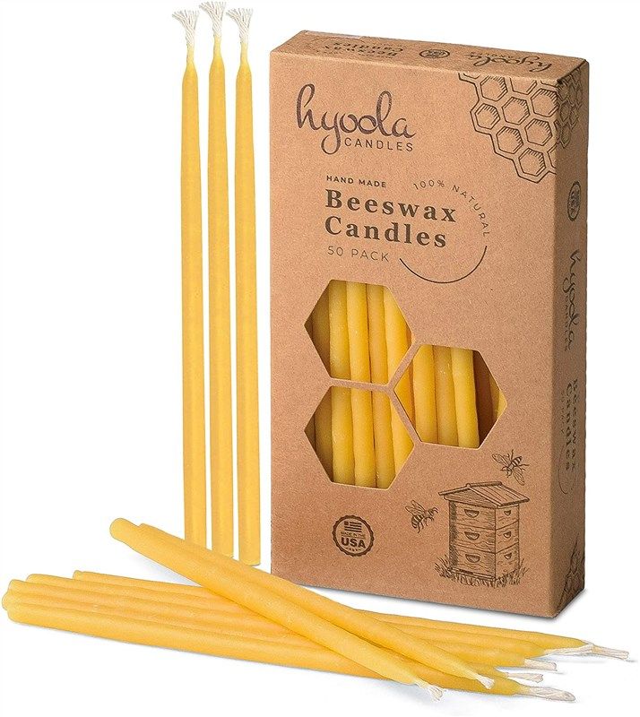 hyoola beeswax birthday candles decorative event & party supplies 로고