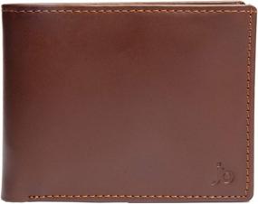 img 4 attached to JB001 Genuine Leather Wallets Capacity Men's Accessories for Wallets, Card Cases & Money Organizers