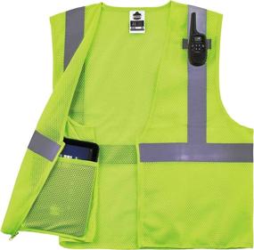 img 2 attached to 👷 Ergodyne GloWear 8210Z High-Visibility Reflective Occupational Safety Products