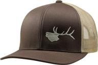 🦌 lindo bugling elk trucker hat logo