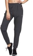 🏃 baleaf women's quick dry joggers with zipper pockets for athletic running and hiking logo