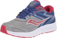 ➡️ saucony boys' cohesion sneaker in blue - top-rated shoes for boys' sneakers логотип