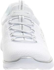 img 3 attached to 👟 Skechers Women's Summits Sneakers White: Stylish and Comfortable Athletic Shoes for Women